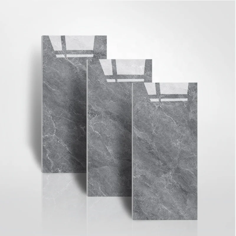 Foshan Oceano Grey Marble Face Floor Glazed Tiles Wall Polished Porcelain Tiled 1500x750 Carreaux Marble For Wash Basin