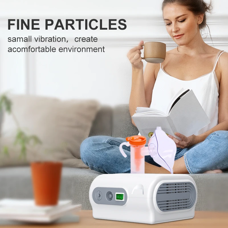 Amazon Hot Sale Portable Nebulizer Compressor Home Use Travel CVS Nebulizer Similar Omron Piston Nebulizer