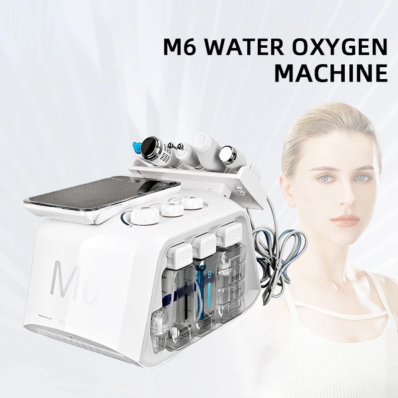 2023 Hot Sale Multifunction Hydro Care Beauty Facial Machines 6 in 1