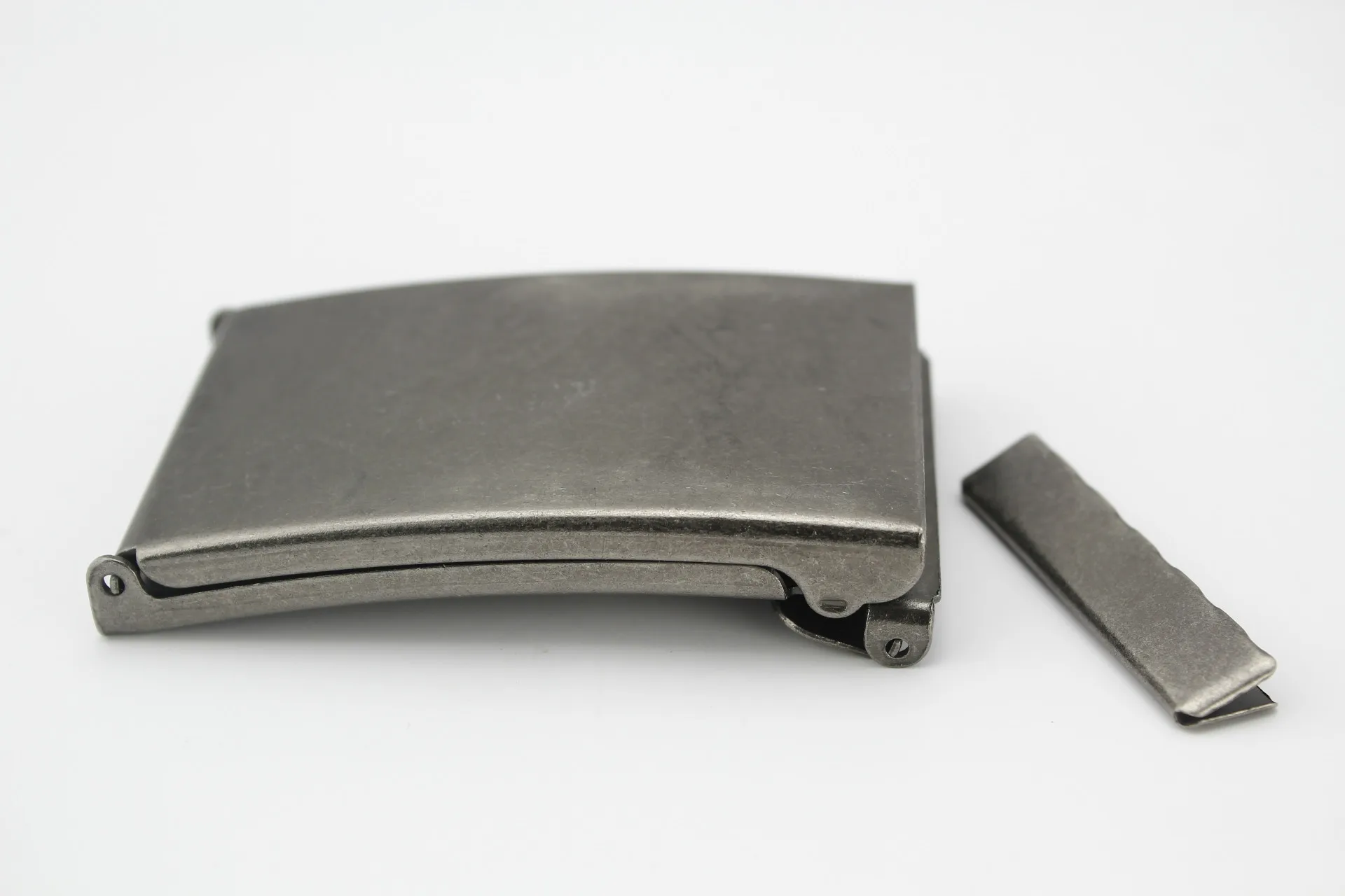 Cheap fashion plating  flip metal belt buckle accessories adjust buckle copper big Clips 51*85mm