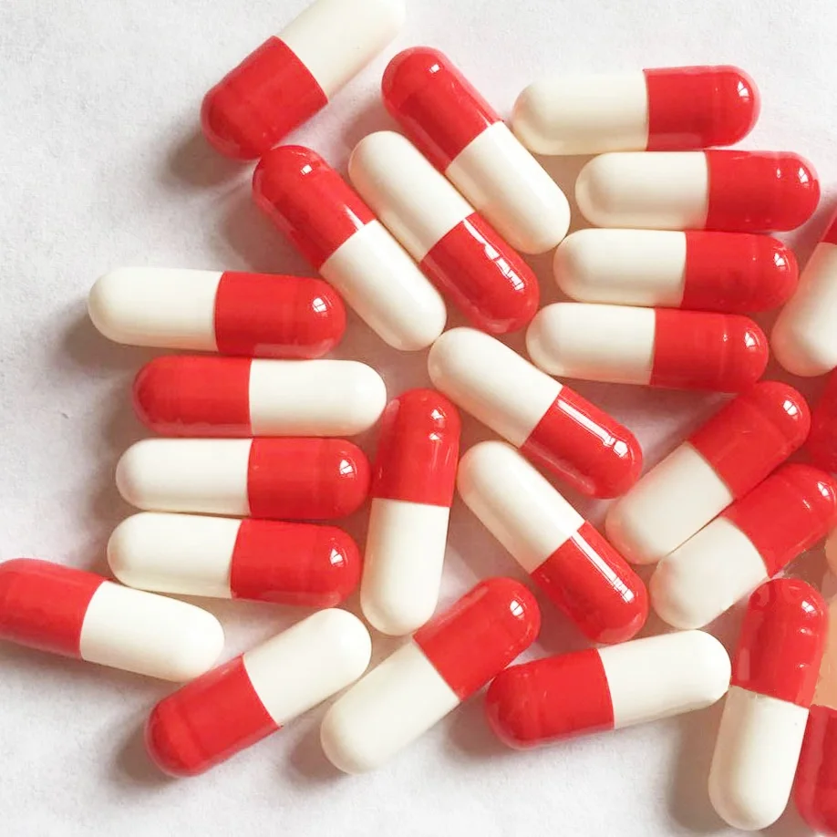 KXT supply all color vigpower capsule empty capsules gelatin gel capsules filling