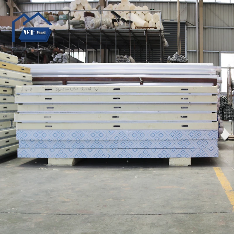 WHNew Product High fire rating and high temperature resistance cold room PU storage board