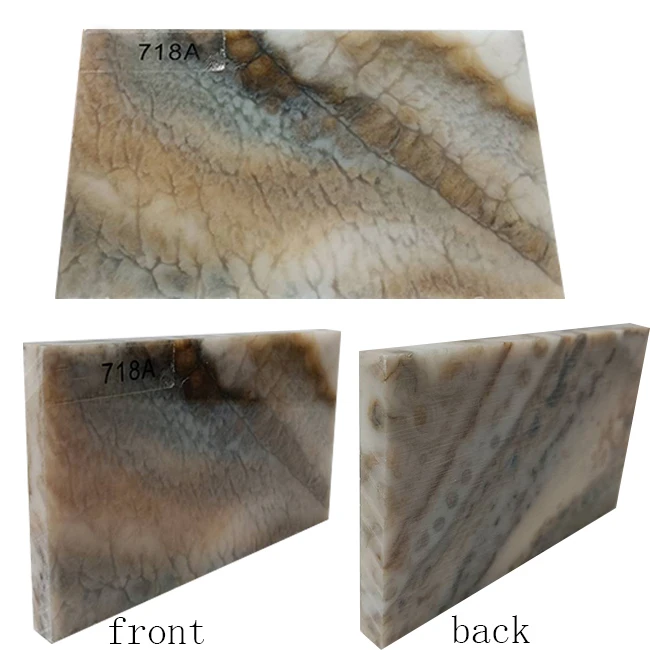  medial room wall panel onyx lamp high end bathroom resin decoration