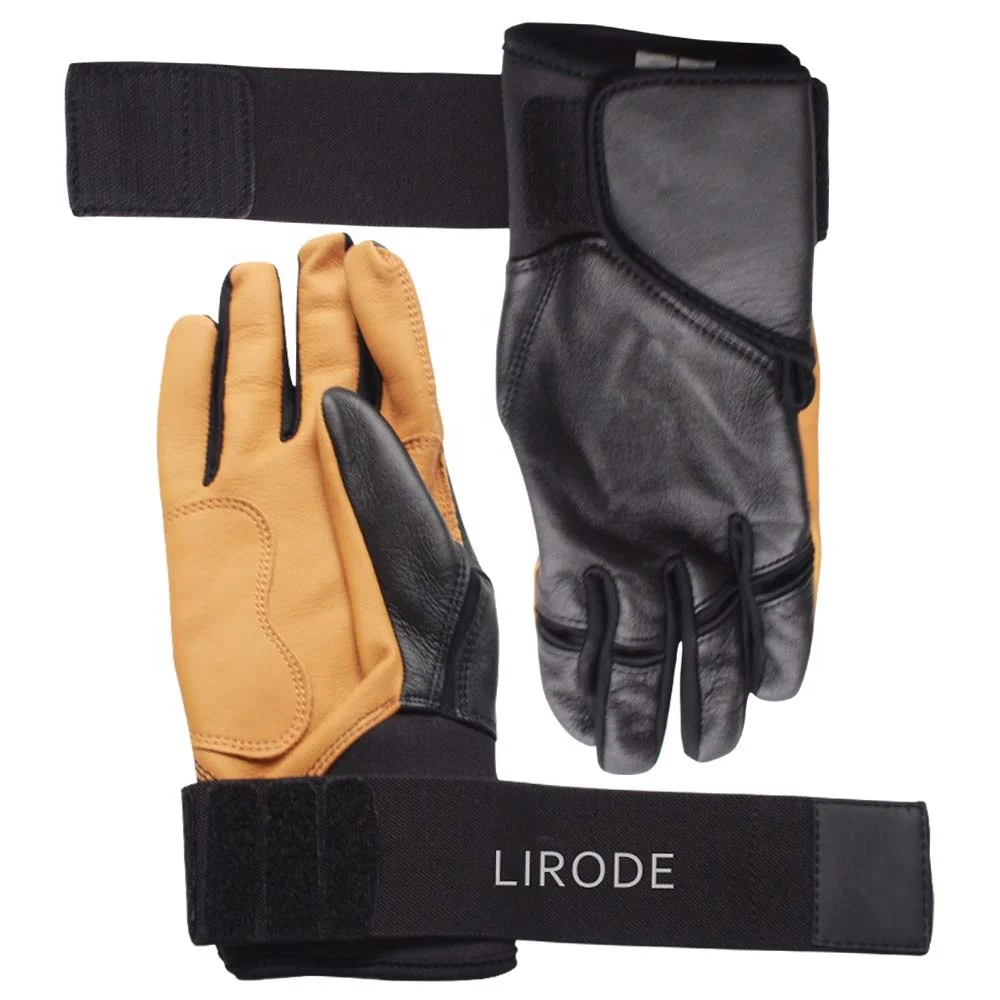 OEM ODM Full Wrap Premium Cabretta Leather Softball Gloves Best Selling Youth Adult Baseball Batting Gloves with Palm Padding