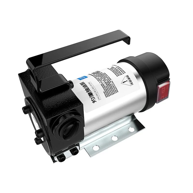 12V 24V  AC Oil Pump 50LPM Oil Transfer Mini Hydraulic Gear Pump Electric For Diesel