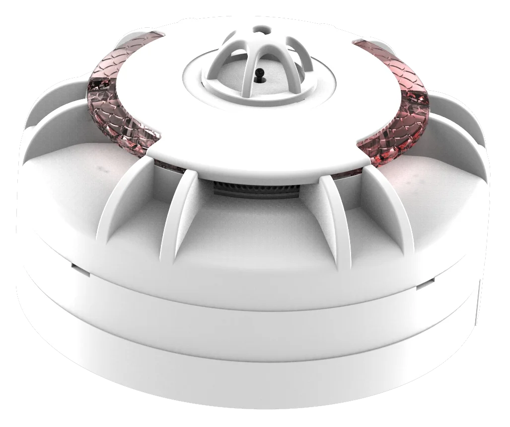 Hot sale wired smoke detector 12V smoke sensor with LED indicator