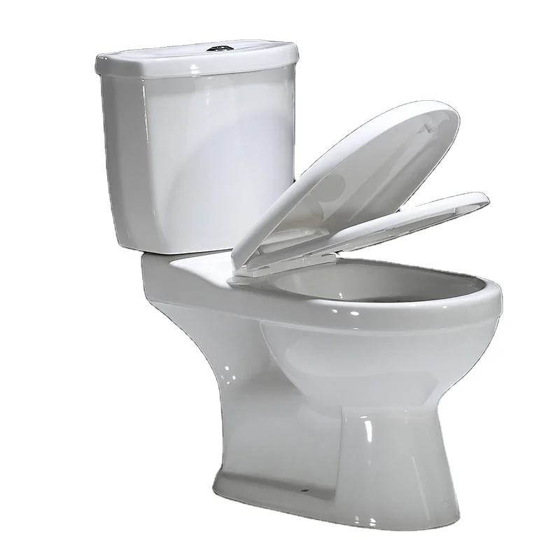 SAIRI Modern design cheap sanitary wares closetool ceramic two piece s trap Turkiye toilet wc