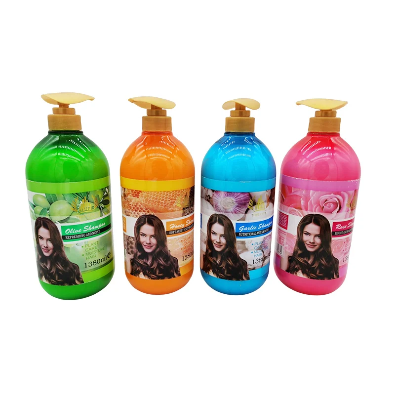 1380mL Organic Moisturizing Nourishing Remove Dandruff 4 flavors Hair Shampoo For Sale
