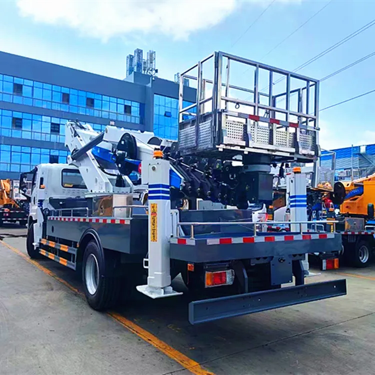 New Isuzu 45m aerial work vehicle 8-45m aerial platform truck A variety of climbing vehicles for sale