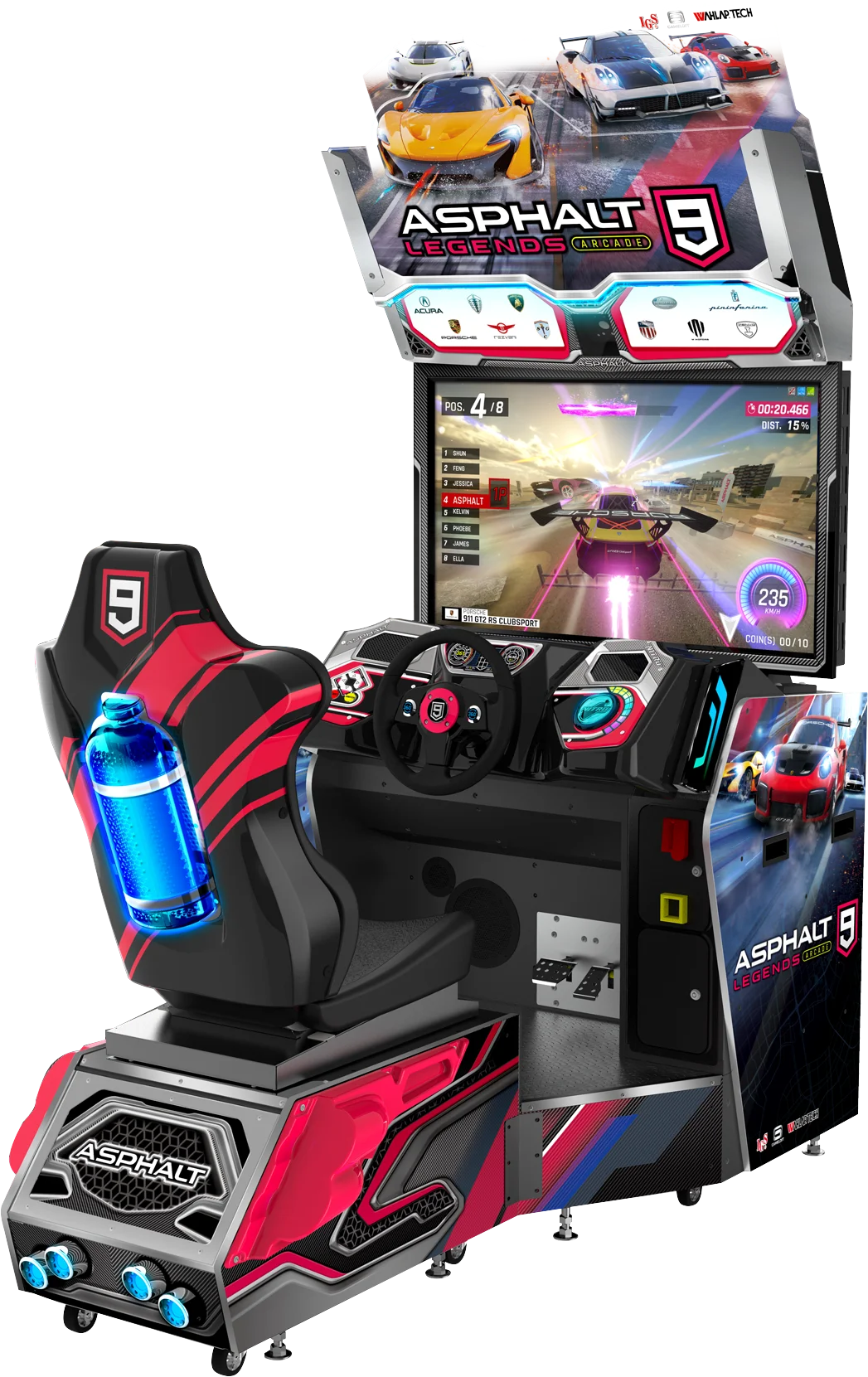 hot racing games Asphalt 9: Legends  coin operated driving car game machine drive simul game