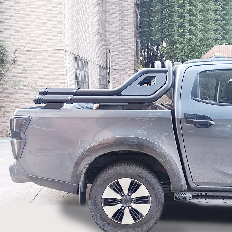 newest Factory Price Car External Accessories Stainless Steel Sport Roll Sport Bar 4x4 Pickup Roll Bar For Hilux Ford NAVARA