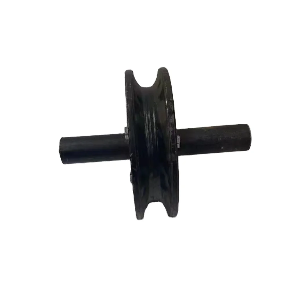 High quality metal lifting pulley with long shaft pulley for sale