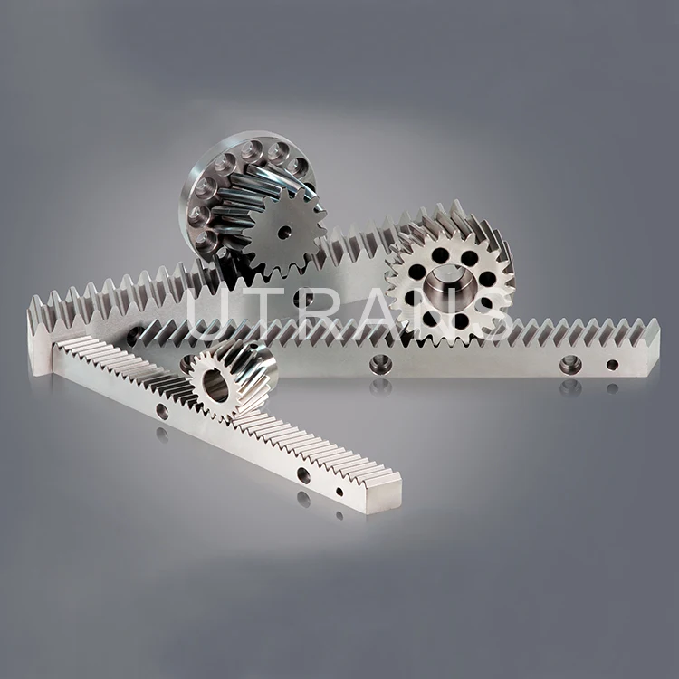 New Design Factory Round Rack Gear Pinion Shaft And Set