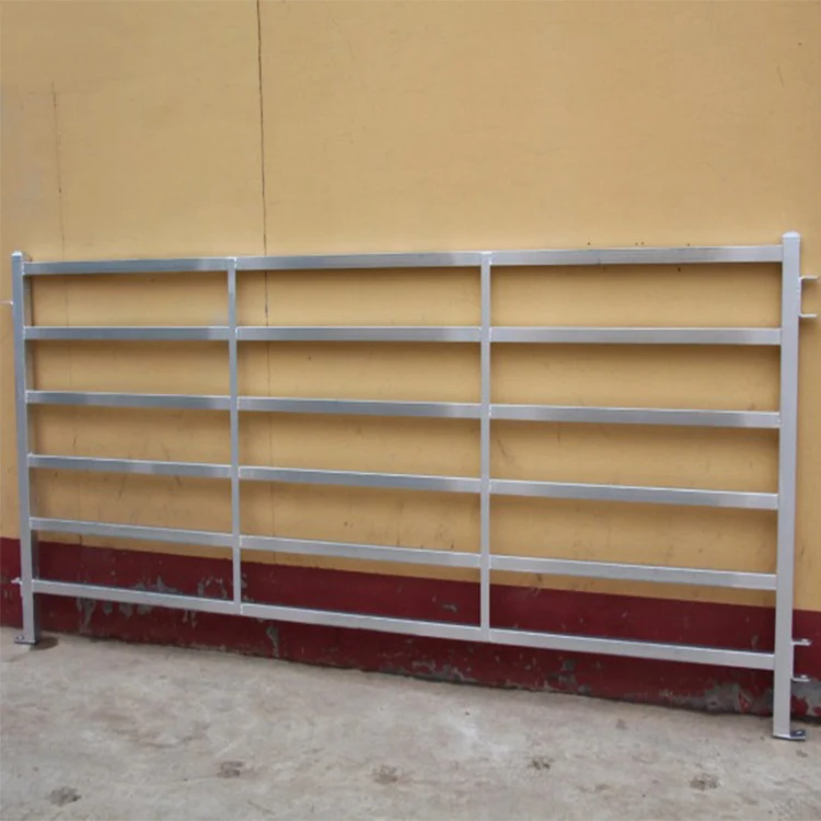 Portable Heavy Duty Galvanized Cattle Yard Horse Fence Panel livestock panels