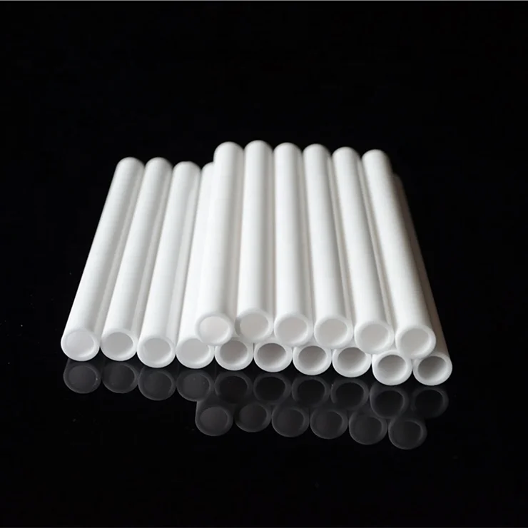 Industrial Application, aluminum ceramic tube with one hole