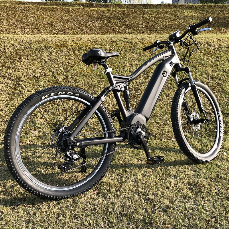 VTUVIA Electric Bicycle Manufacturer Long Range Ebike For Sale 1000w 48v Mid Drive Motor Mountain electric bicycle