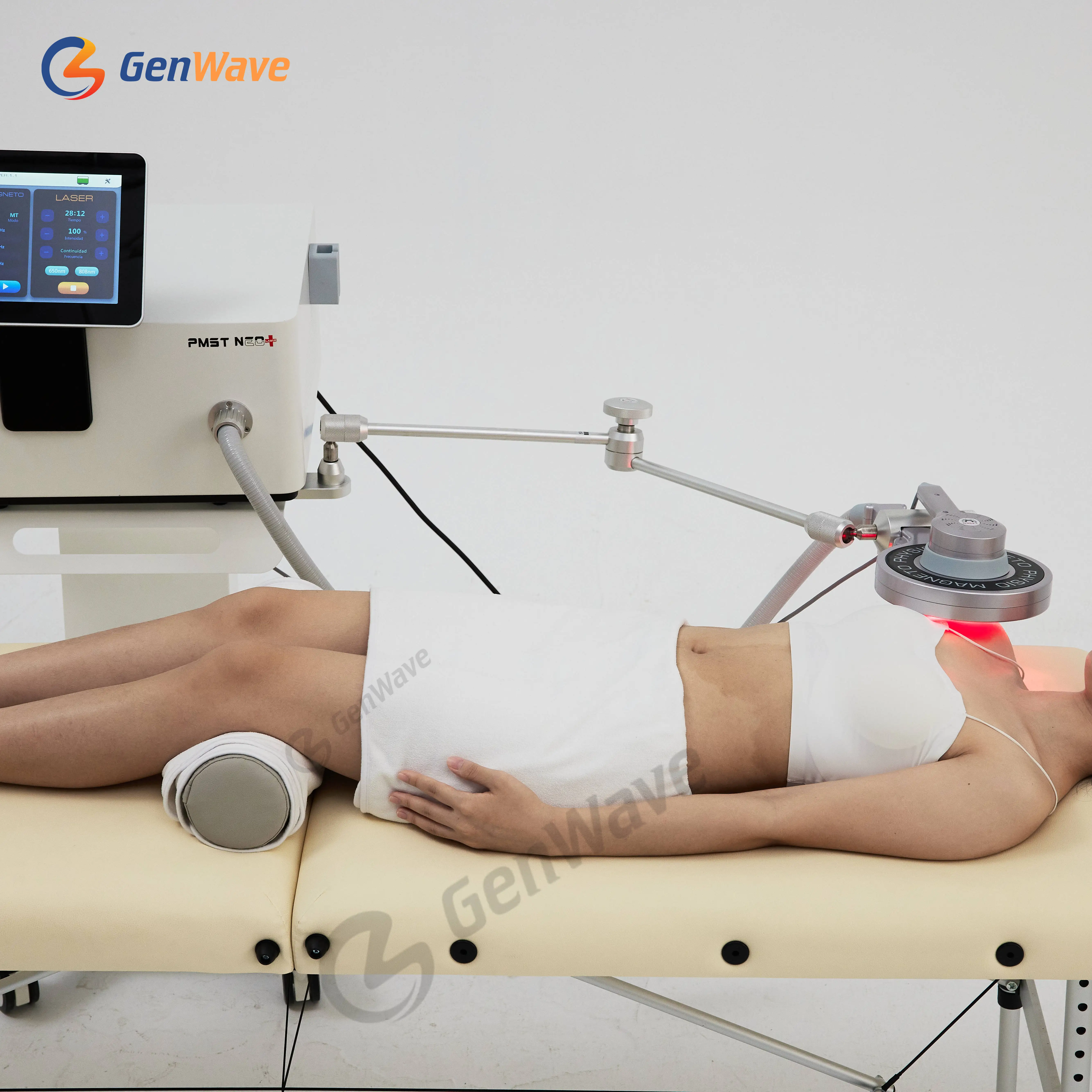 Multifunctional Magnetic Pulse Therapy Cold Laser Therapy Magnets PMST NEO+ For Medical Device