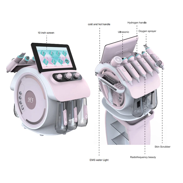Portable Microdermabrasion Peeling Needleless Injection Oxygen Jet Machine Dermabrasion Machine Microdermabrasion