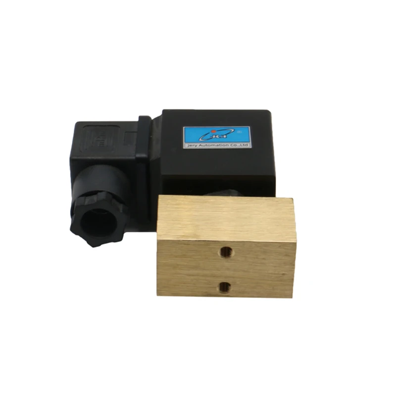 Small Two-Position Two-Way High Pressure Solenoid Valve Normally Closed 8Mpa Water Valve Air Valve AC220VDC24V