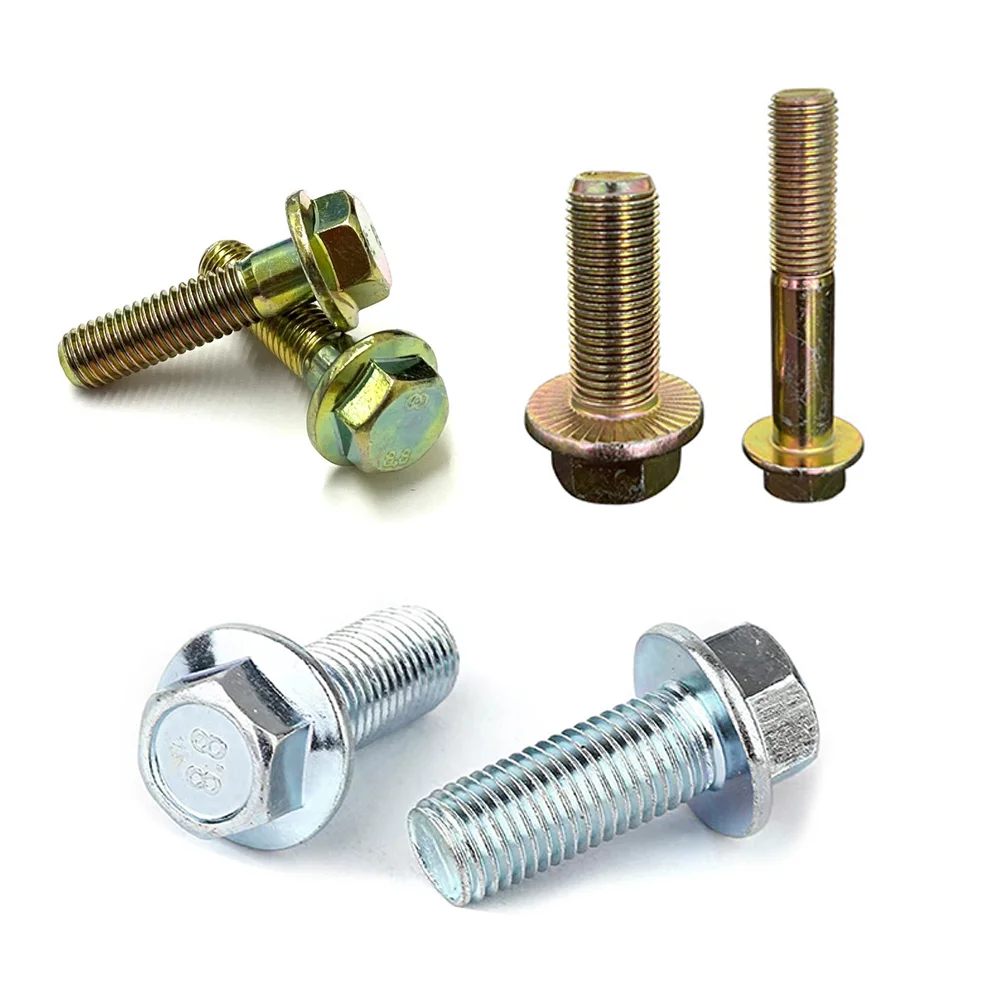 Китай золотой поставщик Высокоточный крепеж из нержавеющей стали фланец шестигранный болт с размером