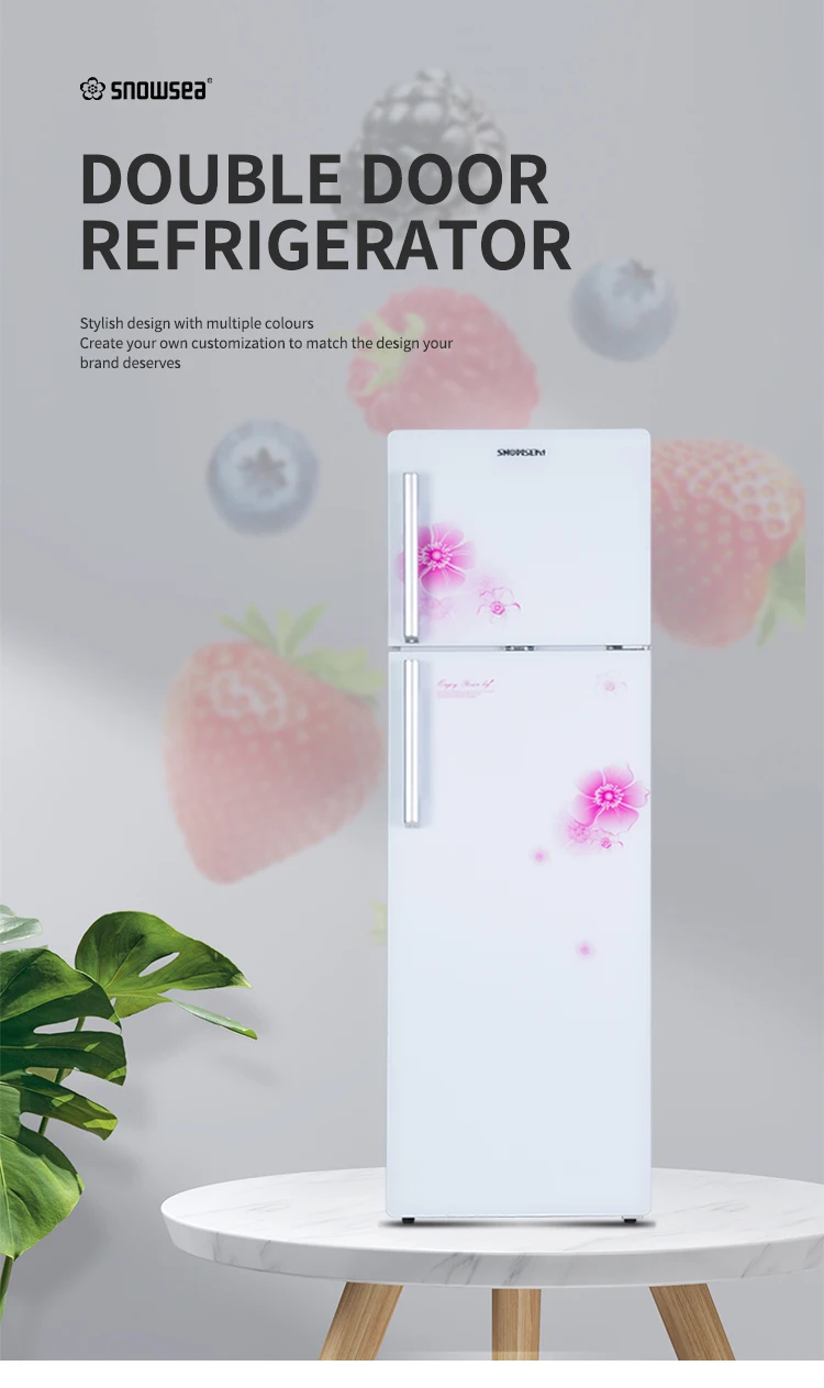 Household appliances air-cooled frost-free double-door refrigerator