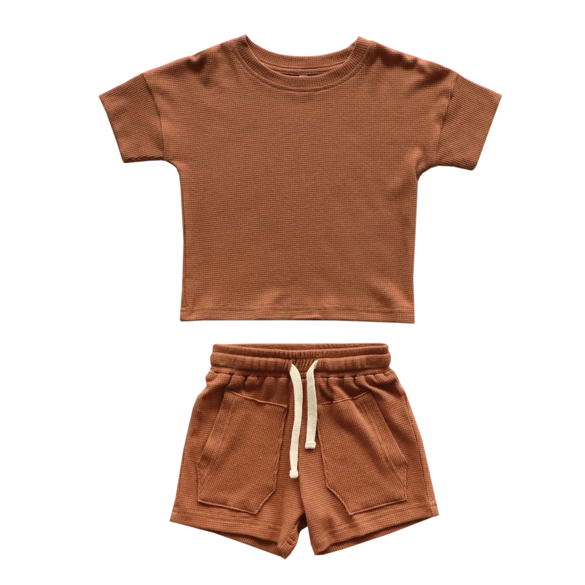 2023 Summer Style Baby Clothes Sets Wholesale T-shirt &Shorts Toddle Clothing Sets Kids Out Wear