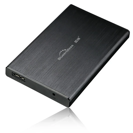  2 5 Ethernet HDD корпус в USB 3 0 sata алюминиевый для портативного жесткого