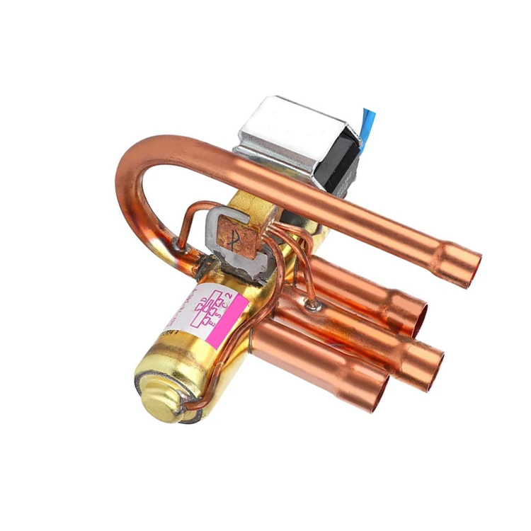 Air Conditioning Four-Way Reversing Valve 1HP Copper  Refrigeration Service Maintenance Accessory
