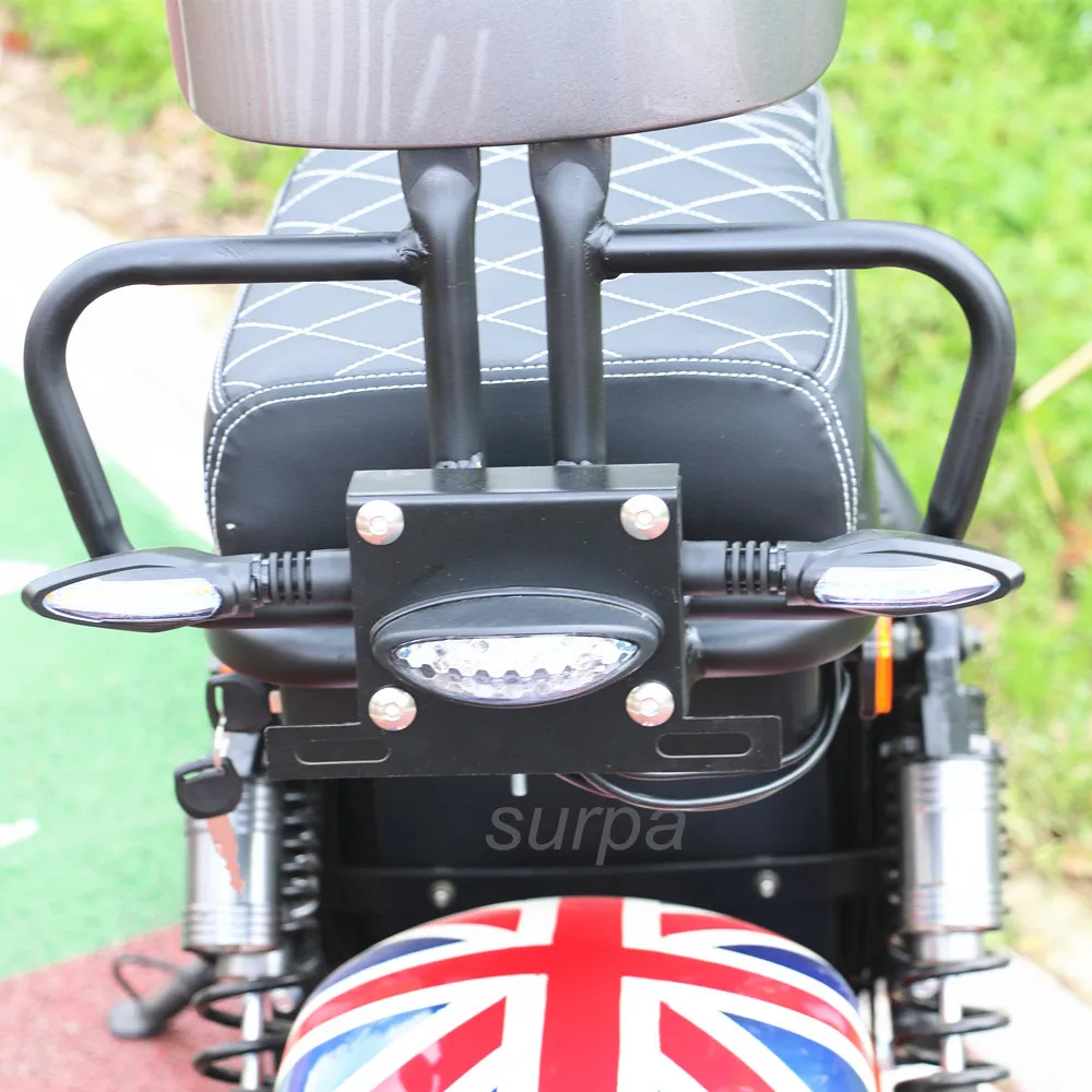 1500w 2000w 60V lithium battery 25km/h 45km/h fat tire citycoco eec big seat all electric scooter price