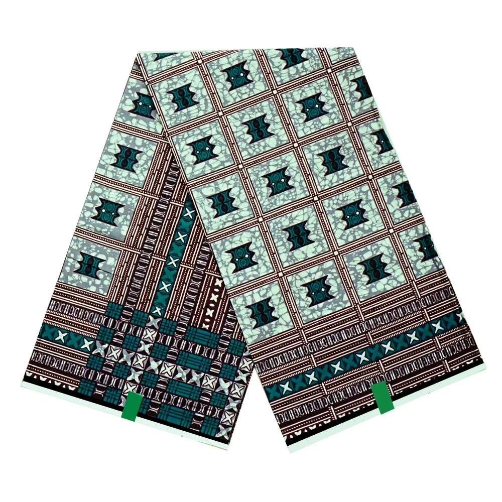 V1533 Real Dutch cotton holland fabric african wax print ankara real wax printed material 6yards