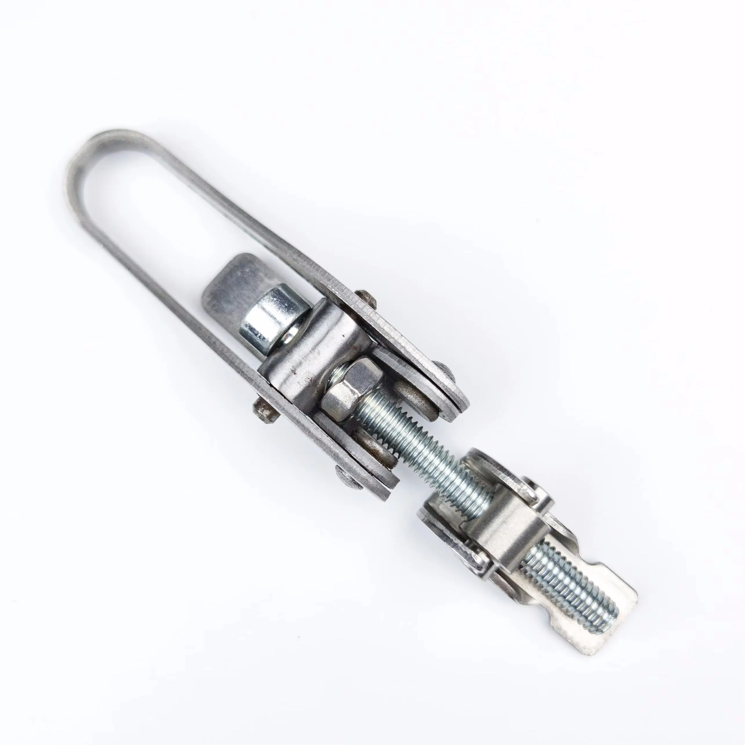 Galvanized iron drum hoop hoop buckle Fresh air system air pipe clip lock adjustable fast clip lock