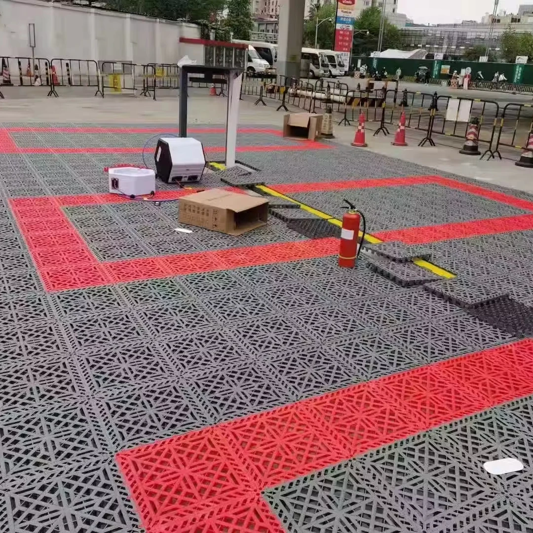 New Model deck Tiles Outdoor Floor Tiles for Carwash garage/workshop/warehouse floor tiles pvc garage floor tiles