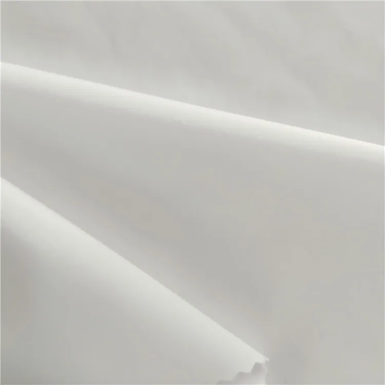 Dry fit 87% Polyester 13% Spandex 4 way stretch white semi dull lycra fabric for sublimation