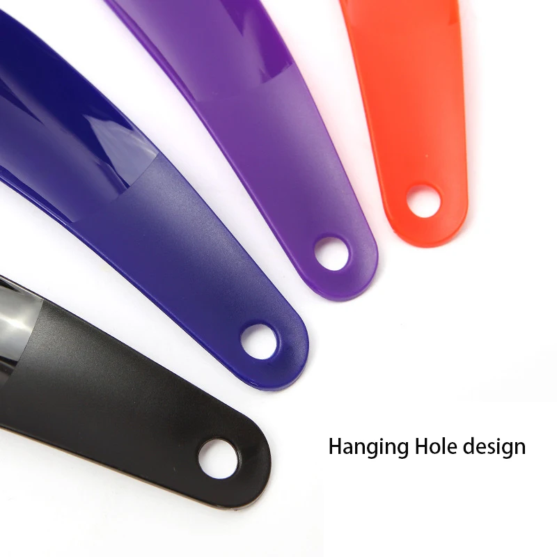 OEM logo Plastic Small Shoe Horn Travel Convenient Shoe Horn For Home Daily Use