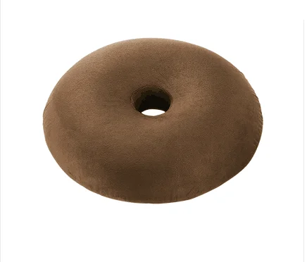 Bedsore Prevention Relieve Hemorrhoid Pain Doughnut Shape Memory Foam Seat Cushion