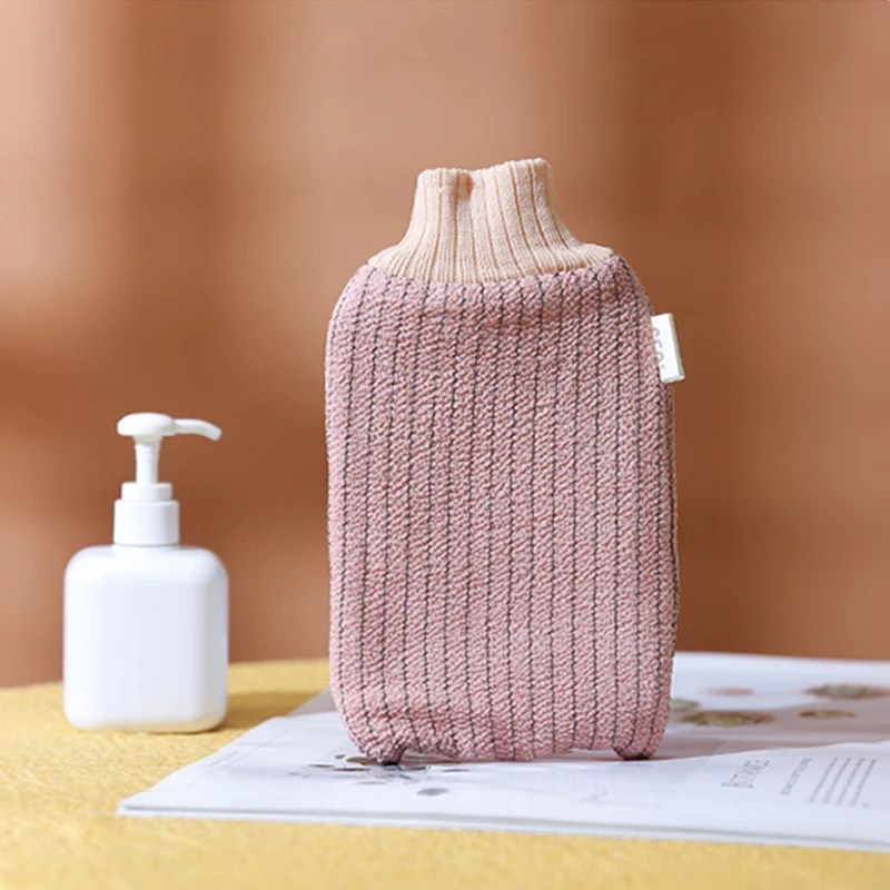 Bath scrub sponge ball cute natural pet bath body gloves scrub