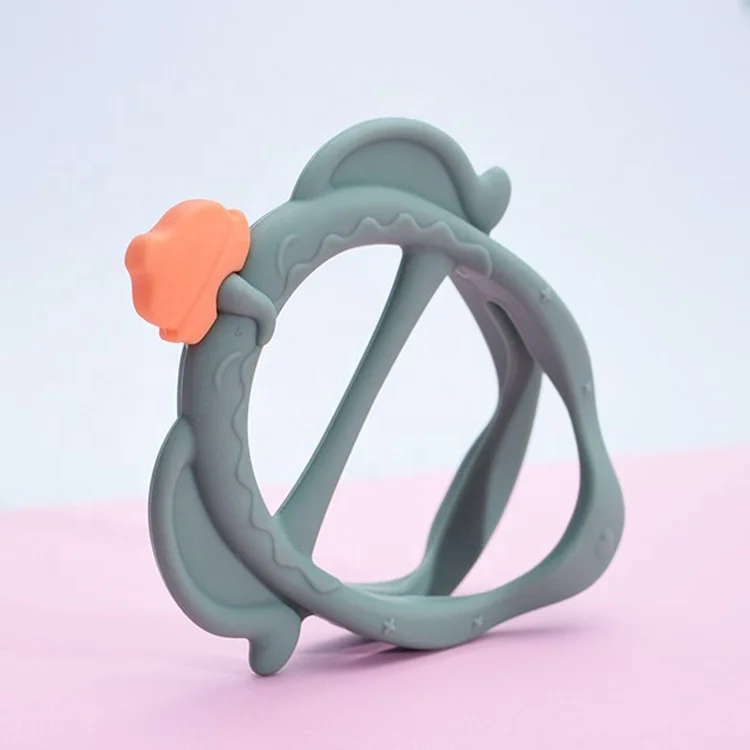 
Soft Chewing Massage Teething Relief BPA Free Newborn Teethers Baby Teether Silicone 