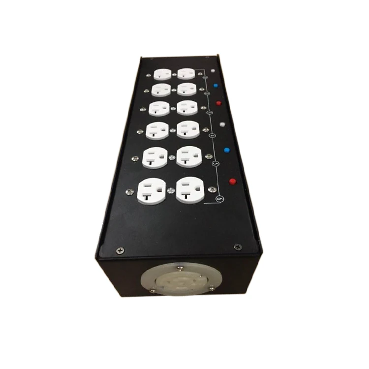 32A input power splitter switchboard for electric distro