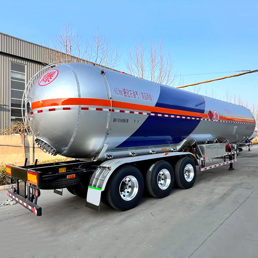 ZW 2/3/4 Axles Diesel Water Liquid Fuel Oil Tanker Semi Trailer Aluminum Crude Oil Loading Tanker Trailer