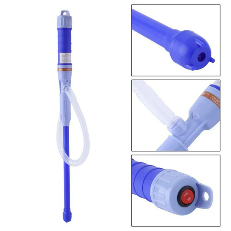 Car Truck Fuel Oil Gasoline Diesel Transfer Hand Pump Sucker Manual Siphon Suction Water Chemical Liquid Pump