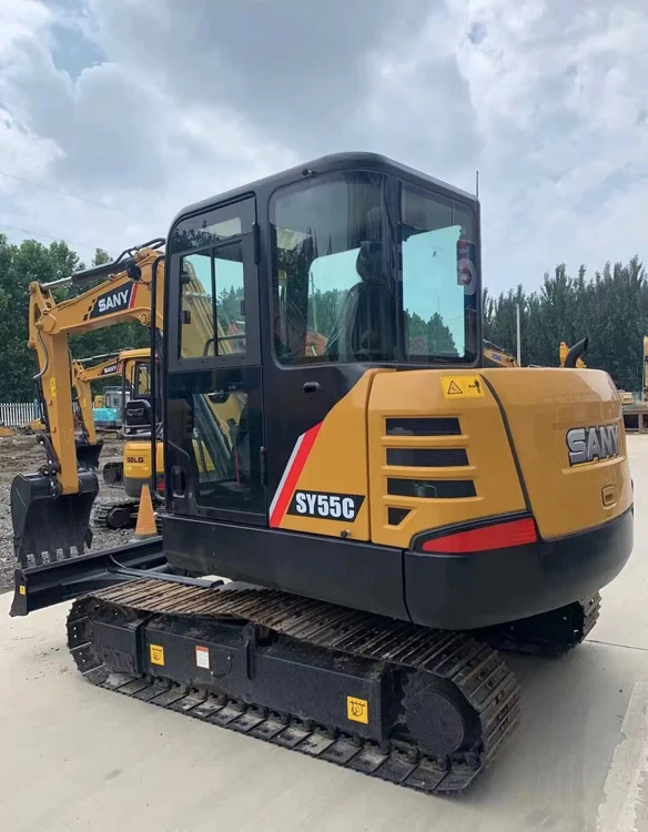 6Ton Sy60C Mini Bucket Sany Crawler Excavator