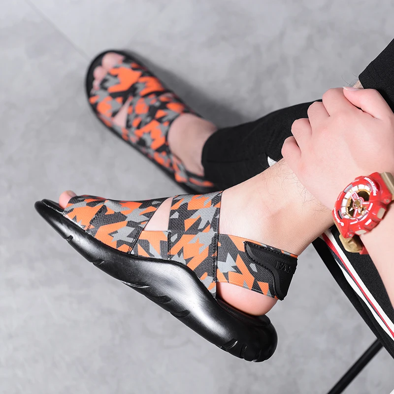 School Sandals For Boys Unisex Slide 2019 Fruit Sandal 2018 New Boy Male And Slippers Mans Sports Indian Men Man Casual