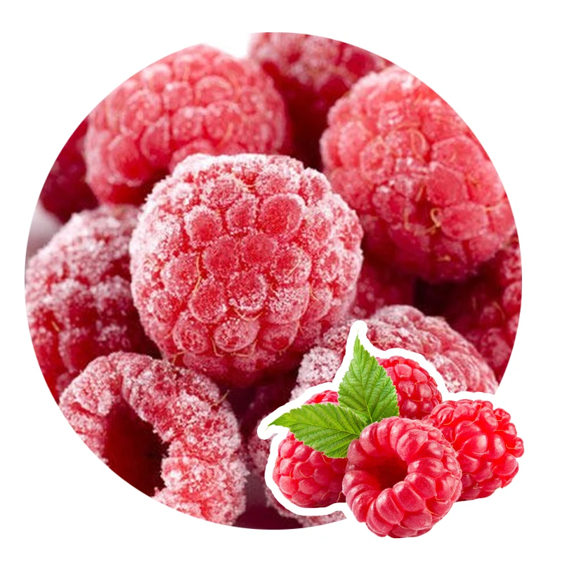 Manufacture supplier High quality IFQ frozen fruit hot product raspberry frozen raspberries for sale