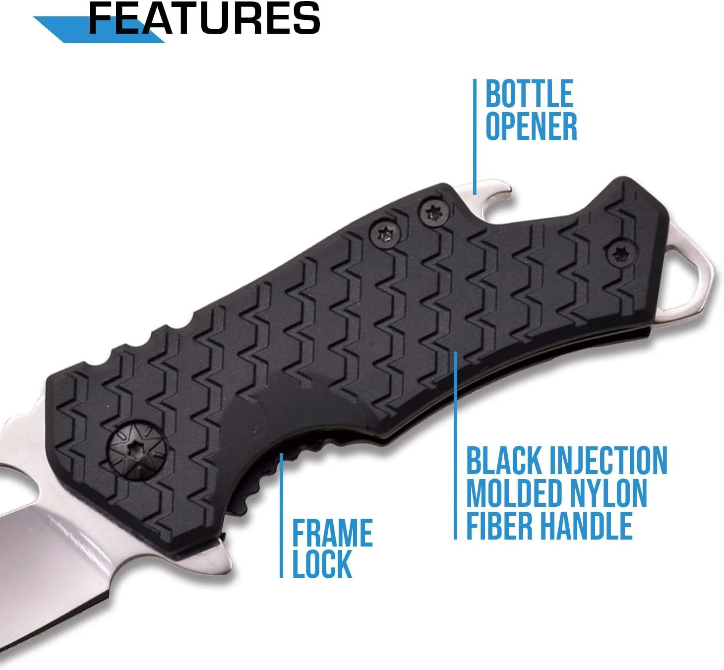 Mini Pocket Folding Knife with Belt