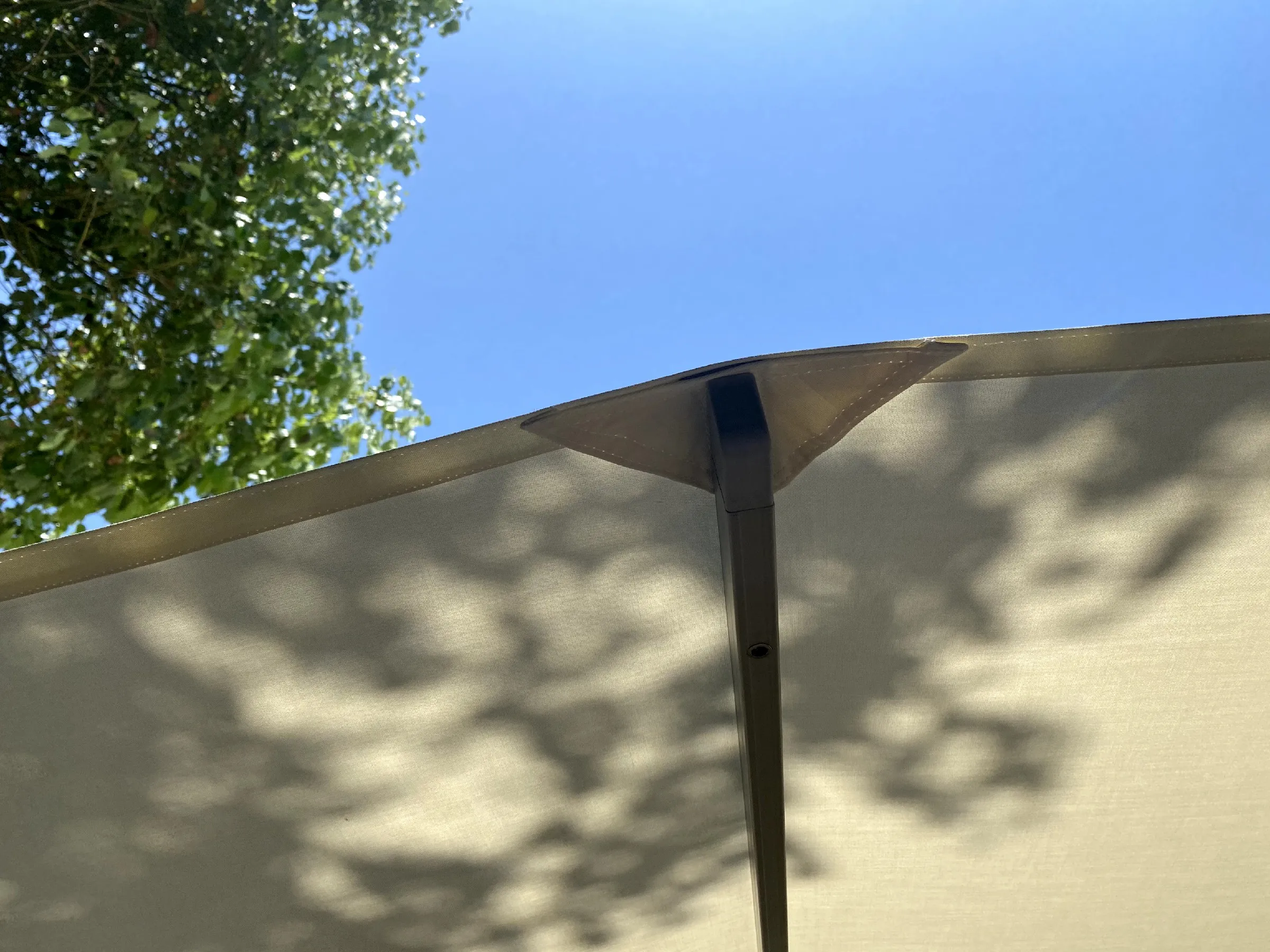 Centre-pole Commercial High-end Large Outdoor Commercial Umbrellas Big Size Aluminum