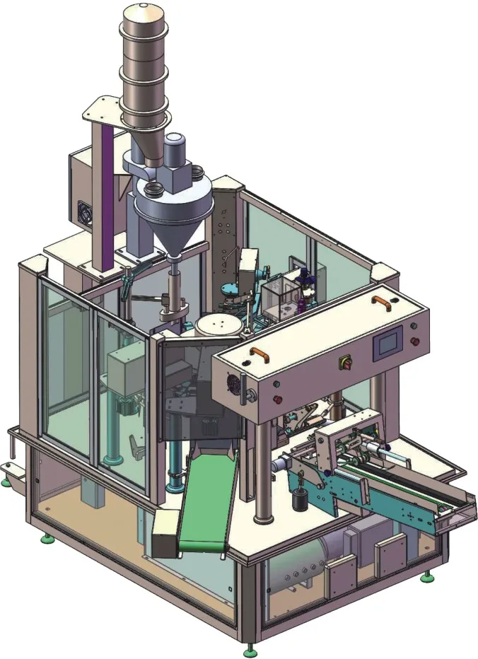 Automatic Nut Bag Food Multi-Head Weighing Scale Premade Bag Granule Packaging Doy Multifunctional Packaging Machine