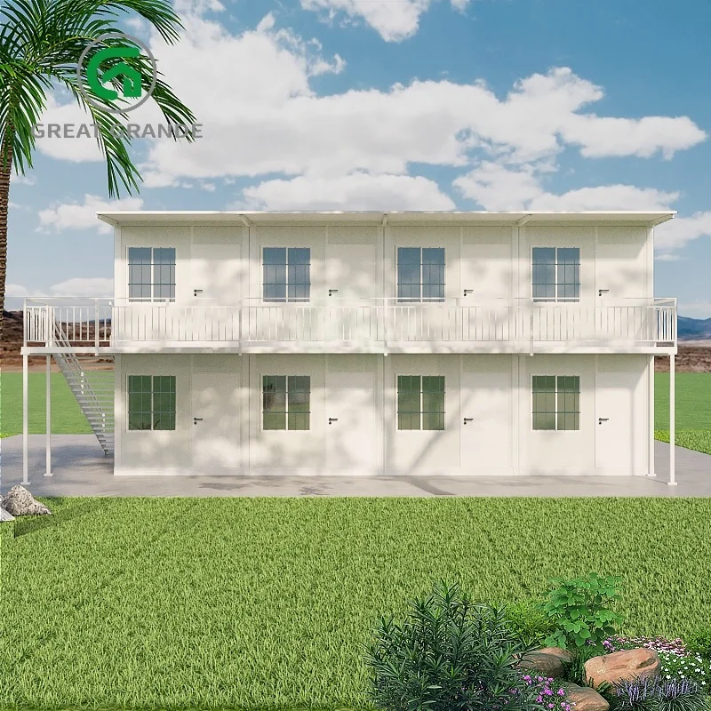 Stackable Housing 20ft Fabricated Container House Modular Houses Office Cheap Portable Mobile Home for Sale