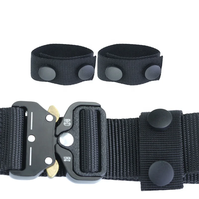 Law Enforcement Equipment Belt Loop Keeper Custom Logo Belt Accessories Security Tactical Belt Combat Gear Adjustable Keeper