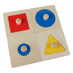 Teaching Learn Baby Montessori Premium Wooden Manual Furniture Kindergarten Materials Other Educational Sensory Toy Kids Games