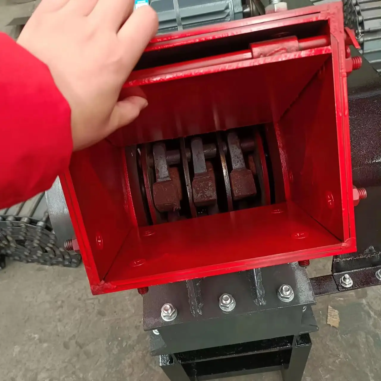 Mobile rock crusher machine Stone Rock Recycling Glass Crusher Machine Hammer Crusher